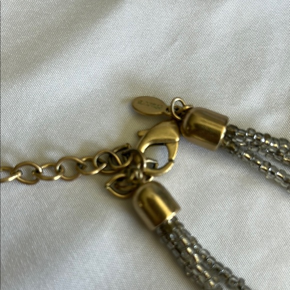 Chico's Multi Color & Bead Tassel Statement Necklace - Picture 10 of 10